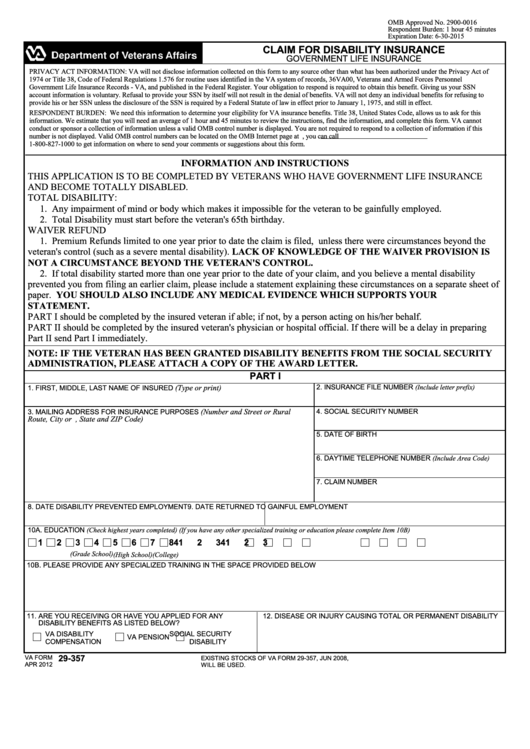 VA Disability Claim Form VA Disability Rates 2021